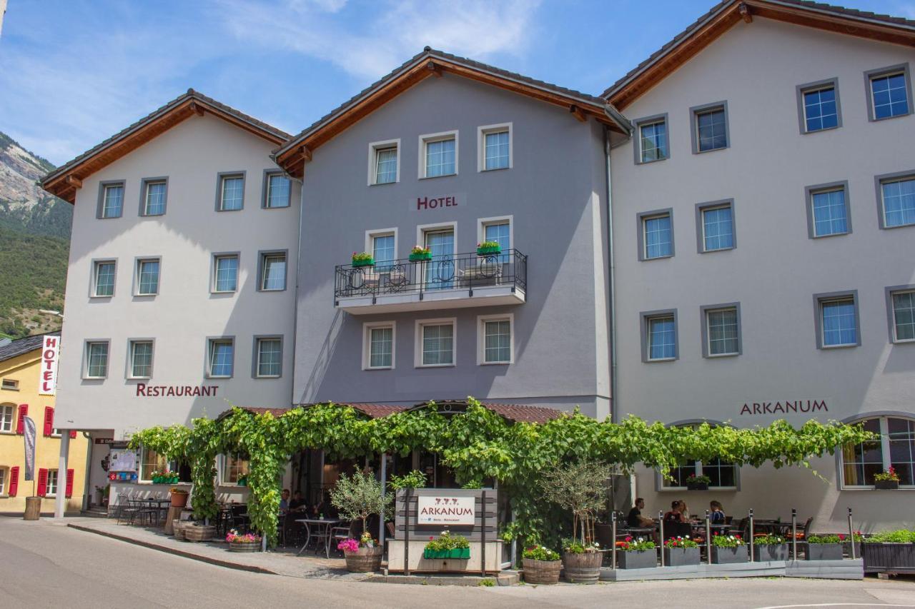 Hotel Arkanum Salgesch Kültér fotó